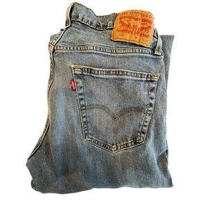 Levi Strauss 559 Jeans Mens Tag Sz 32x34 Relaxed Fit Straight Leg Blue